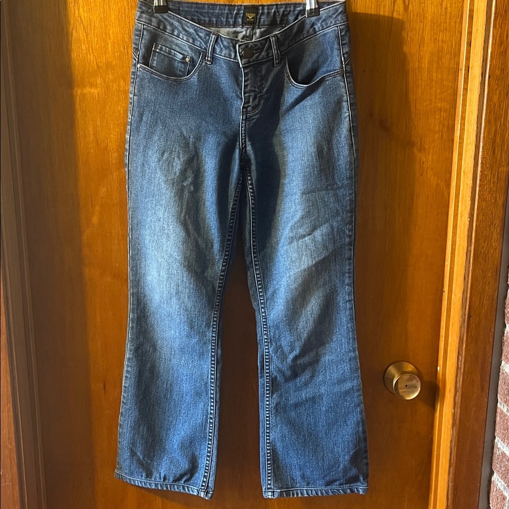 Women’s Freego Super Shaper Blue Boot Cut Jeans - Classic Everyday Denim 26